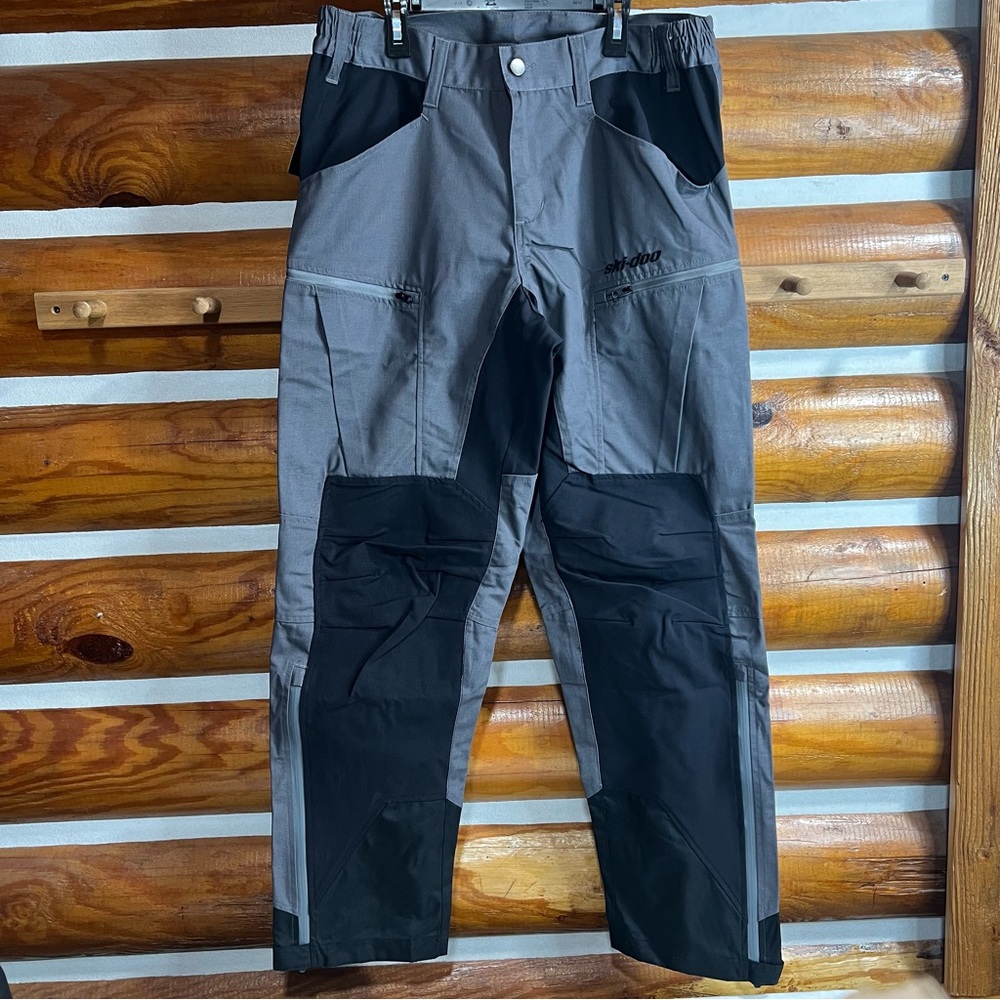 ski-doo‎ Pantalons Garage Unisex Gray Outdoor Pants Medium